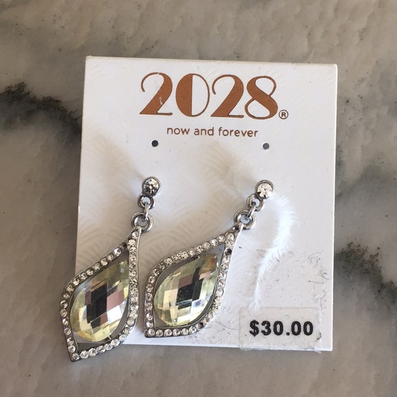 Sparkle Dangle Earrings - Picture 2 of 4